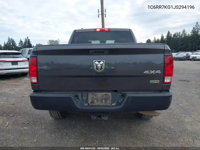 2018 RAM 1500 VIN 1C6RR7KG1JS294196 — фото 16