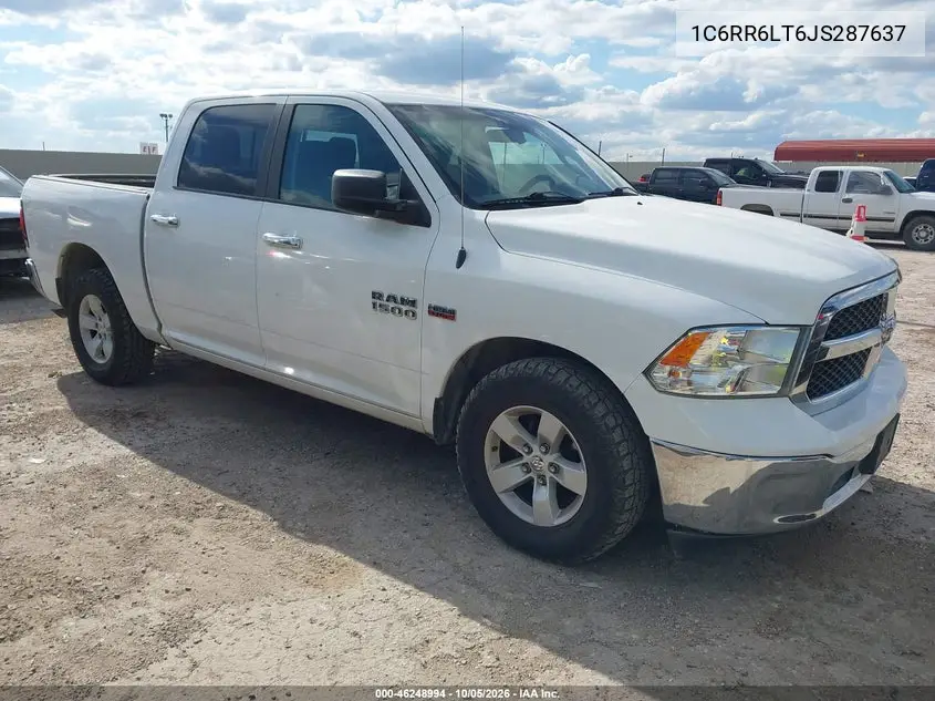 RAM 1500 2018, VIN 1C6RR6LT6JS287637