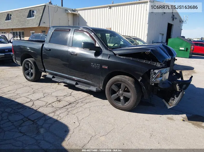 RAM 1500 2018, VIN 1C6RR7LT5JS163686