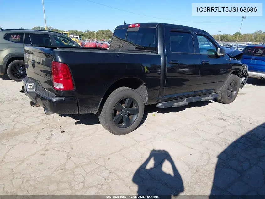2018 RAM 1500 VIN 1C6RR7LT5JS163686 — фото 4