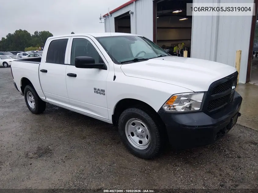 RAM 1500 2018, VIN 1C6RR7KG5JS319004