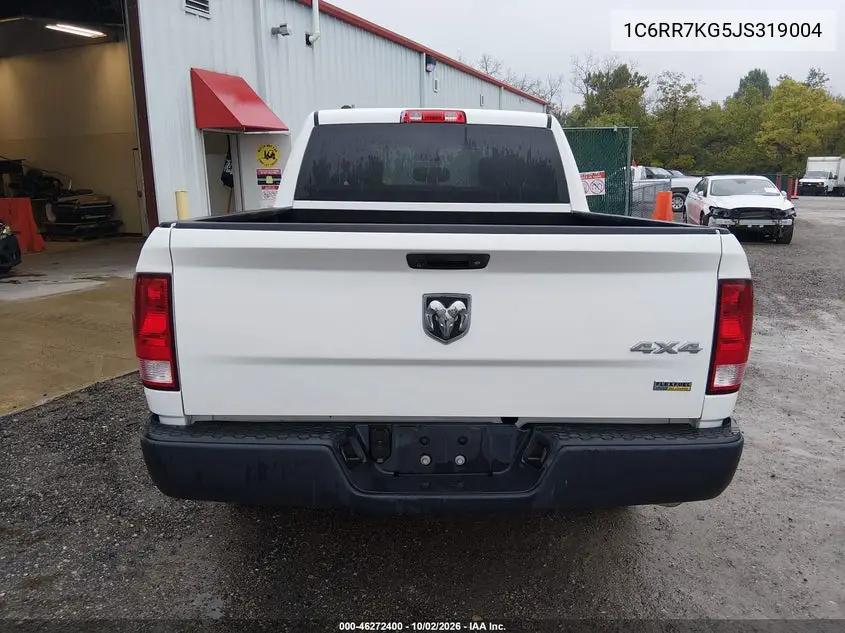2018 RAM 1500 VIN 1C6RR7KG5JS319004 — фото 21