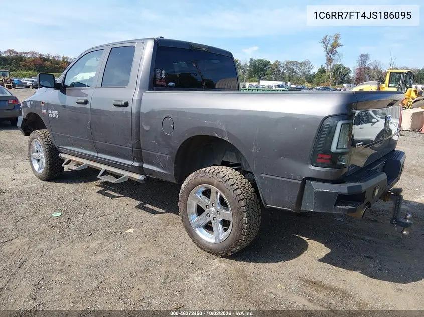 2018 RAM 1500 VIN 1C6RR7FT4JS186095 — фото 3