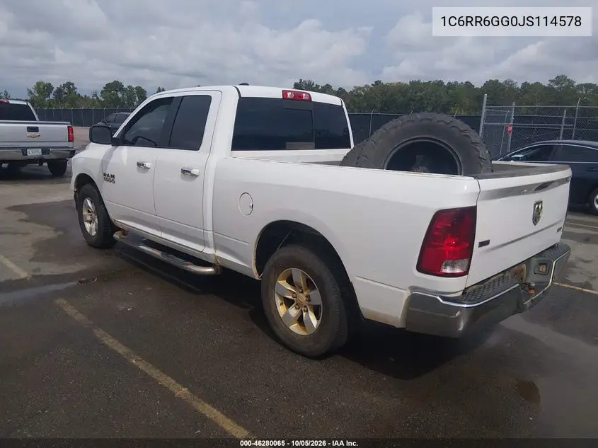 2018 RAM 1500 VIN 1C6RR6GG0JS114578 — фото 3