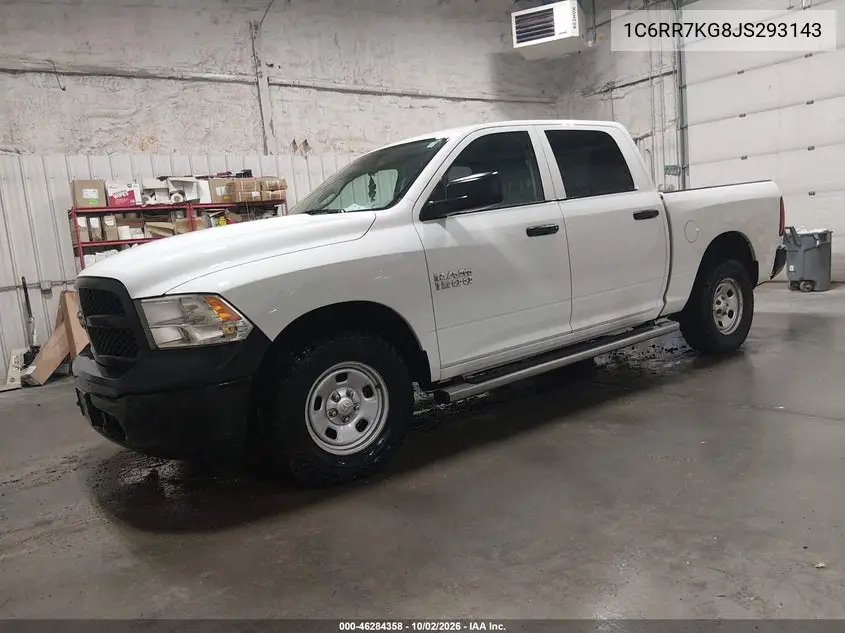 2018 RAM 1500 VIN 1C6RR7KG8JS293143 — фото 2