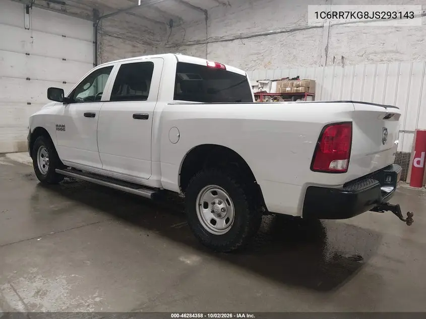 2018 RAM 1500 VIN 1C6RR7KG8JS293143 — фото 3
