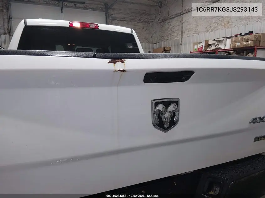 2018 RAM 1500 VIN 1C6RR7KG8JS293143 — фото 6
