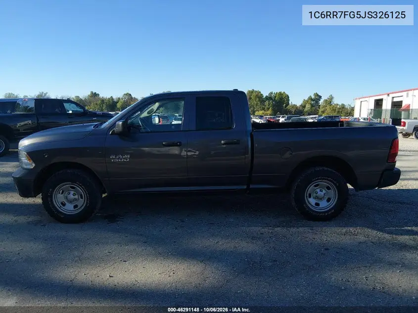 2018 RAM 1500 VIN 1C6RR7FG5JS326125 — фото 19
