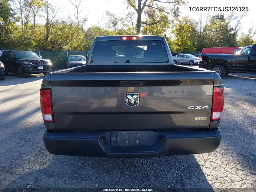 2018 RAM 1500 VIN 1C6RR7FG5JS326125 — фото 21