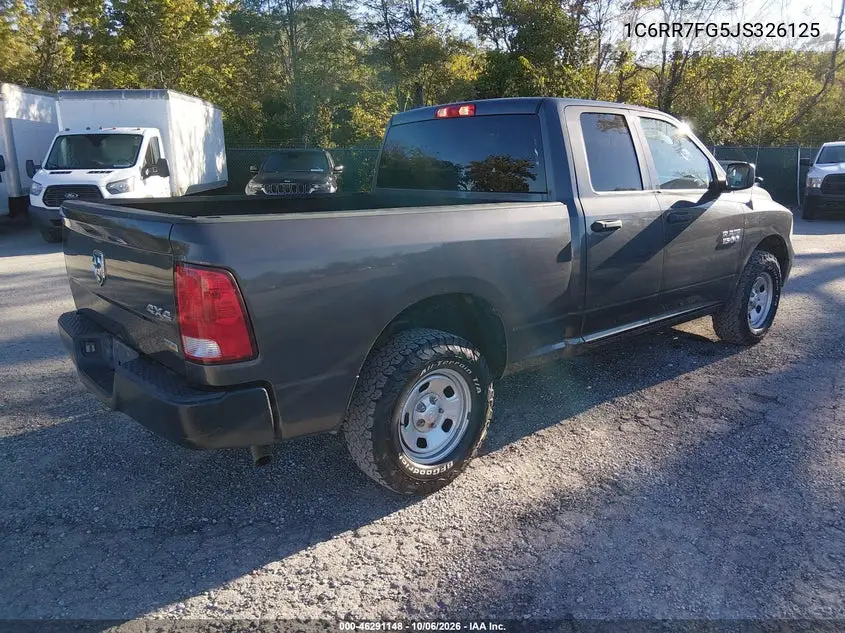 2018 RAM 1500 VIN 1C6RR7FG5JS326125 — фото 4