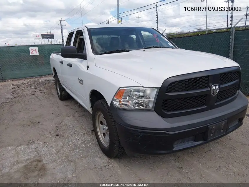 RAM 1500 2018, VIN 1C6RR7FG9JS330002