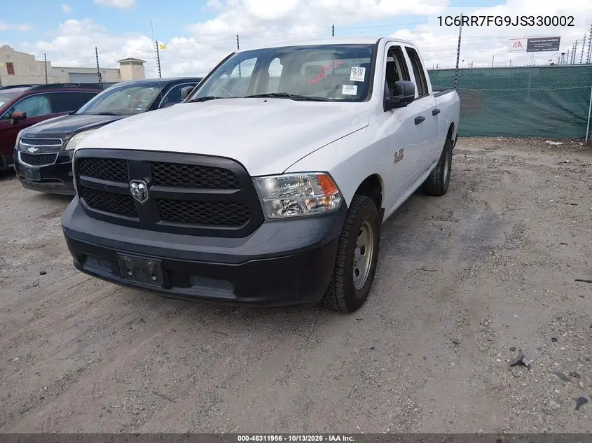 2018 RAM 1500 VIN 1C6RR7FG9JS330002 — фото 2
