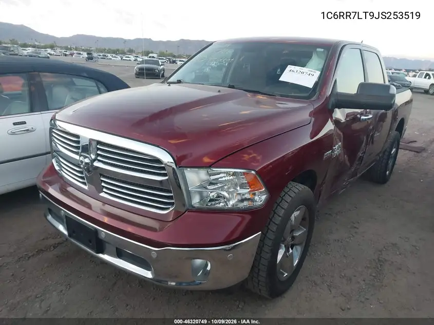 2018 RAM 1500 VIN 1C6RR7LT9JS253519 — фото 2