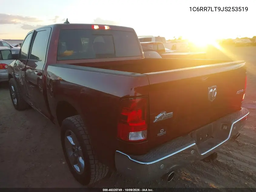 2018 RAM 1500 VIN 1C6RR7LT9JS253519 — фото 3