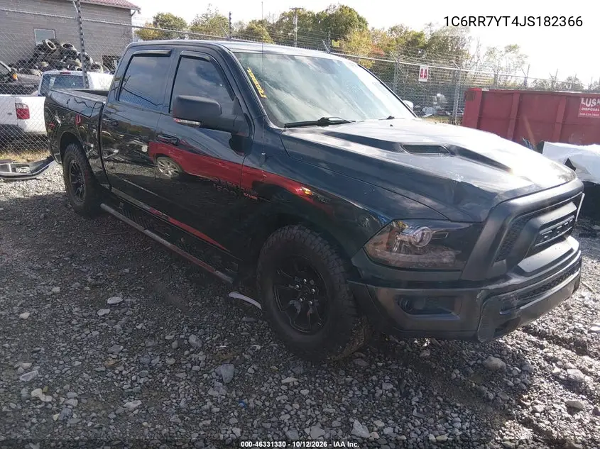 RAM 1500 2018, VIN 1C6RR7YT4JS182366