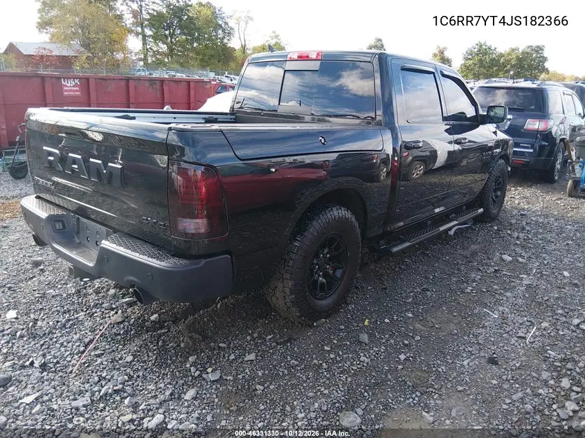 2018 RAM 1500 VIN 1C6RR7YT4JS182366 — фото 4