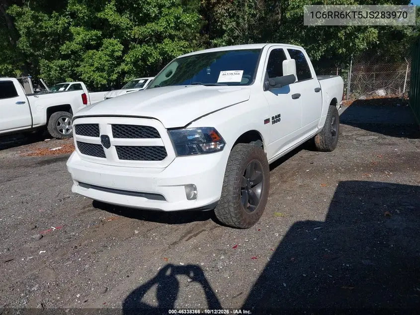 2018 RAM 1500 VIN 1C6RR6KT5JS283970 — фото 2