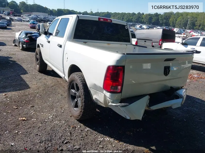2018 RAM 1500 VIN 1C6RR6KT5JS283970 — фото 3