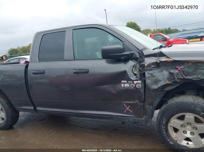 2018 RAM 1500 VIN 1C6RR7FG1JS342970 — фото 13