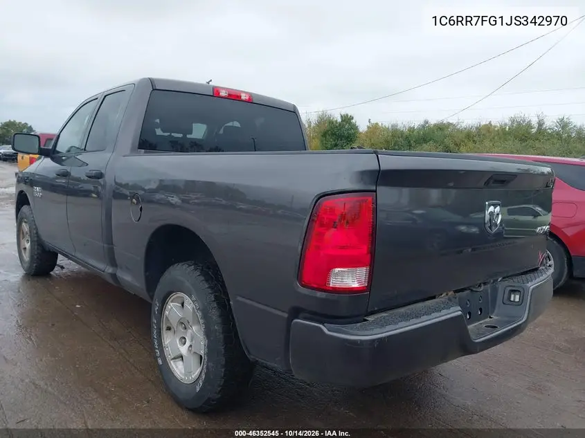 2018 RAM 1500 VIN 1C6RR7FG1JS342970 — фото 3