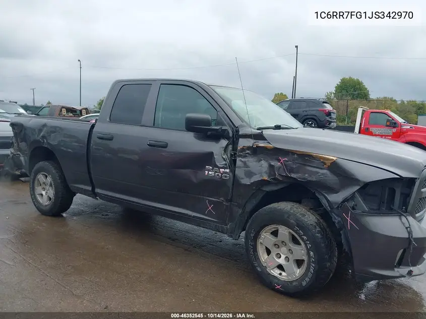 2018 RAM 1500 VIN 1C6RR7FG1JS342970 — фото 6