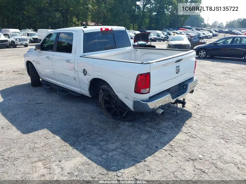 2018 RAM 1500 VIN 1C6RR7LT8JS135722 — фото 3