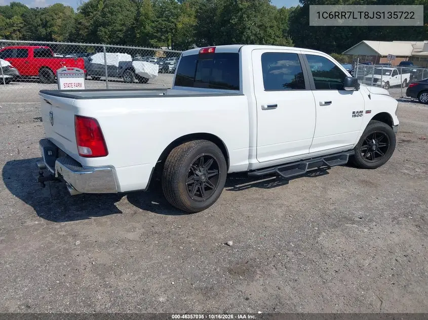 2018 RAM 1500 VIN 1C6RR7LT8JS135722 — фото 4