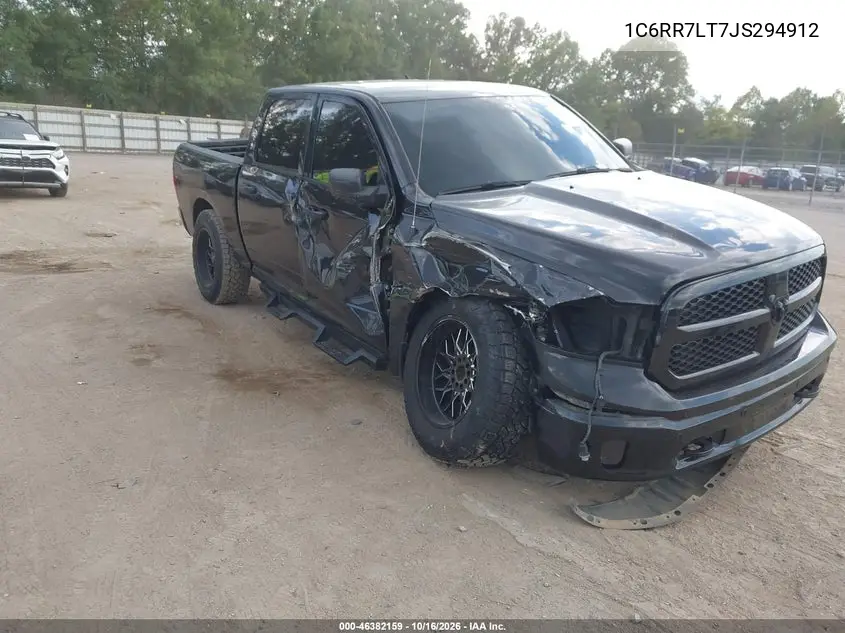 RAM 1500 2018, VIN 1C6RR7LT7JS294912