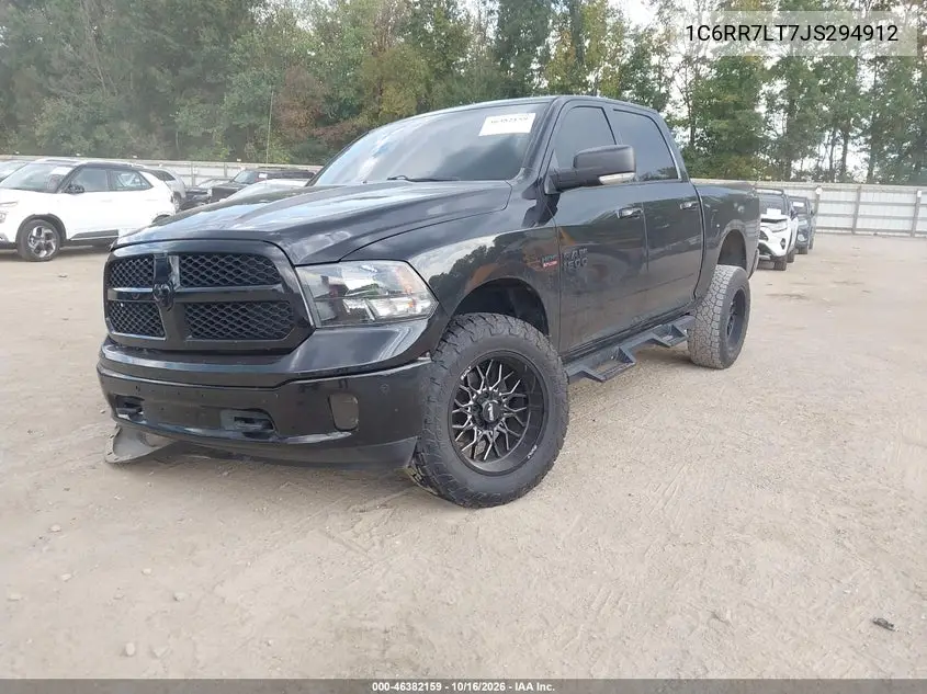 2018 RAM 1500 VIN 1C6RR7LT7JS294912 — фото 2