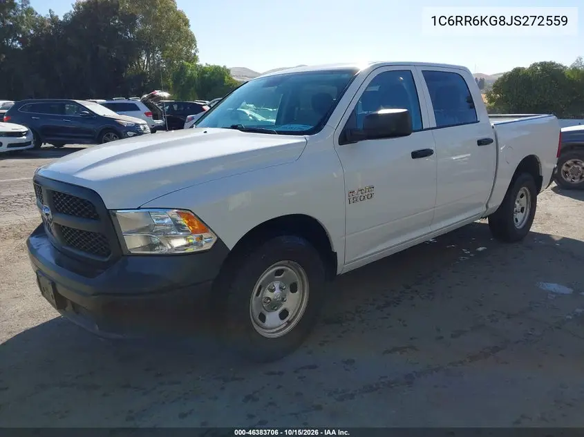 2018 RAM 1500 VIN 1C6RR6KG8JS272559 — фото 2