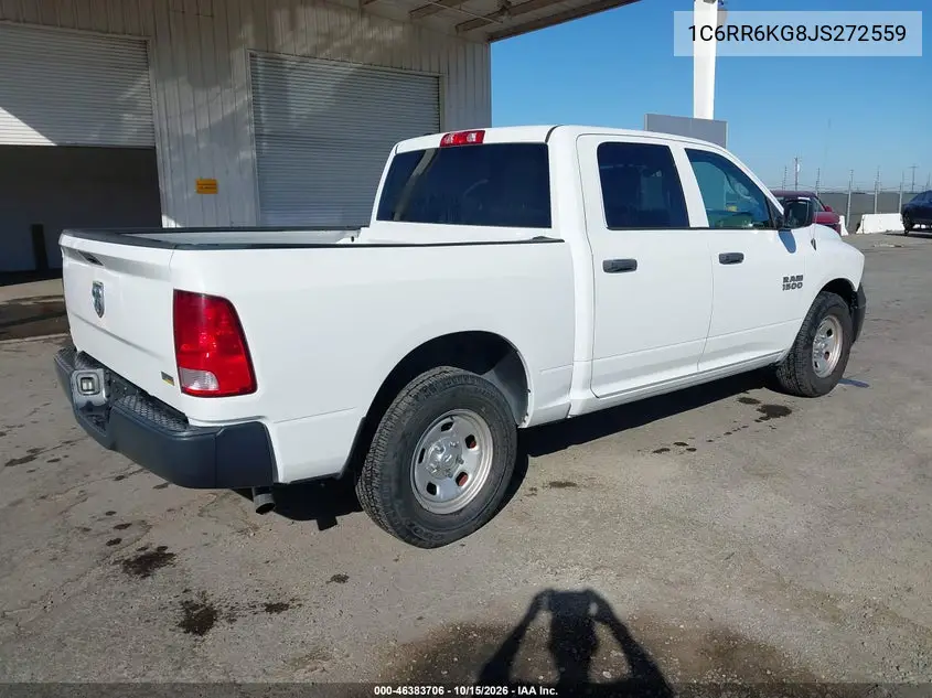 2018 RAM 1500 VIN 1C6RR6KG8JS272559 — фото 4