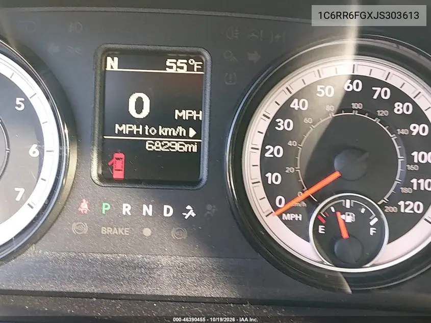 2018 RAM 1500 VIN 1C6RR6FGXJS303613 — фото 20