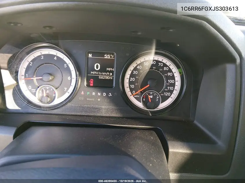 2018 RAM 1500 VIN 1C6RR6FGXJS303613 — фото 7