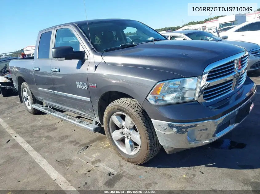 RAM 1500 2018, VIN 1C6RR7GT0JS210049