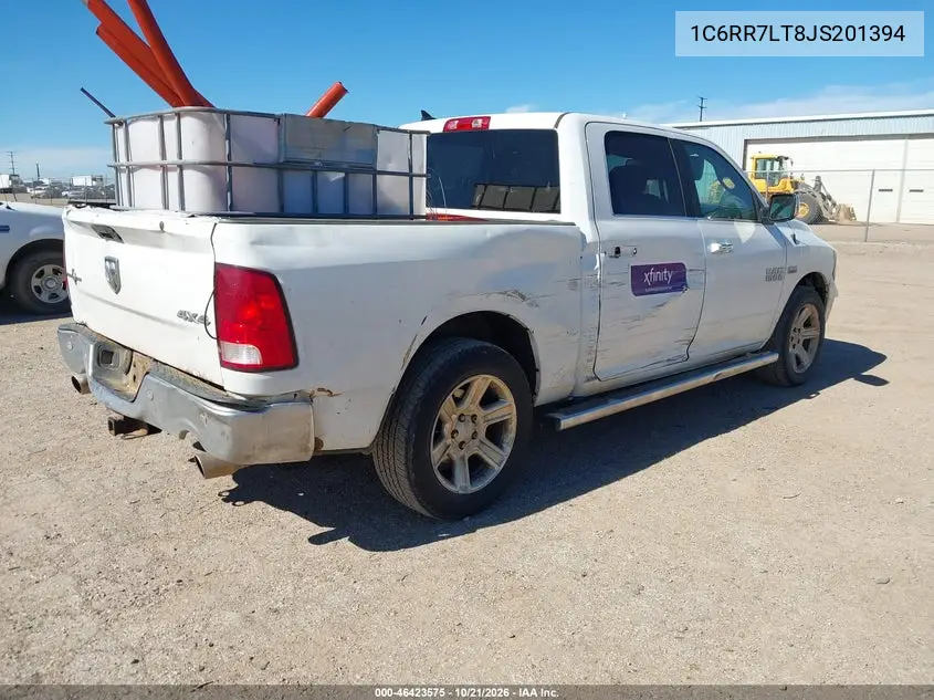 2018 RAM 1500 VIN 1C6RR7LT8JS201394 — фото 4