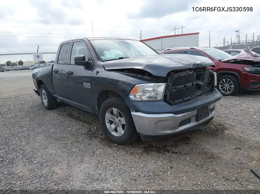 RAM 1500 2018, VIN 1C6RR6FGXJS330598