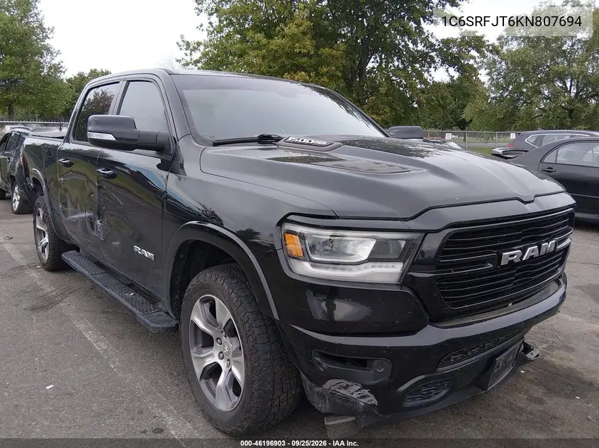 RAM 1500 2019, VIN 1C6SRFJT6KN807694