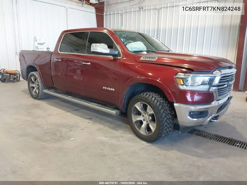 RAM 1500 2019, VIN 1C6SRFRT7KN824248
