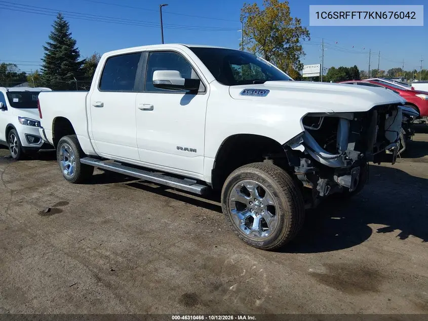 RAM 1500 2019, VIN 1C6SRFFT7KN676042