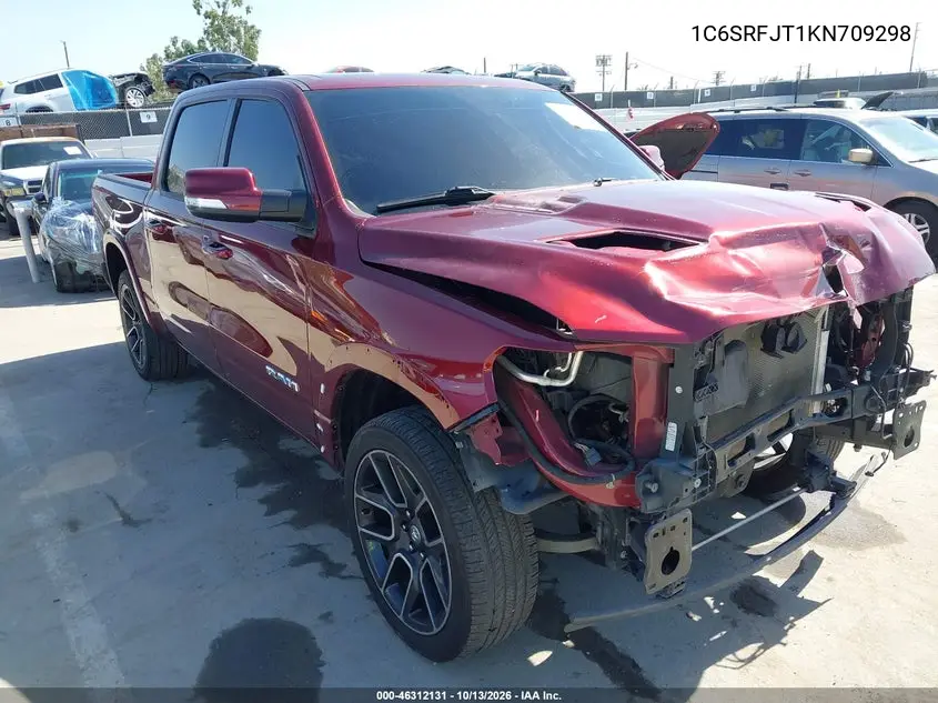 RAM 1500 2019, VIN 1C6SRFJT1KN709298