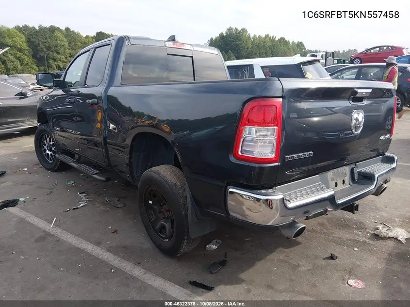2019 RAM 1500 VIN 1C6SRFBT5KN557458 — фото 3