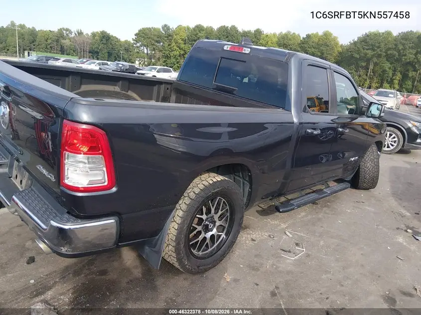 2019 RAM 1500 VIN 1C6SRFBT5KN557458 — фото 4