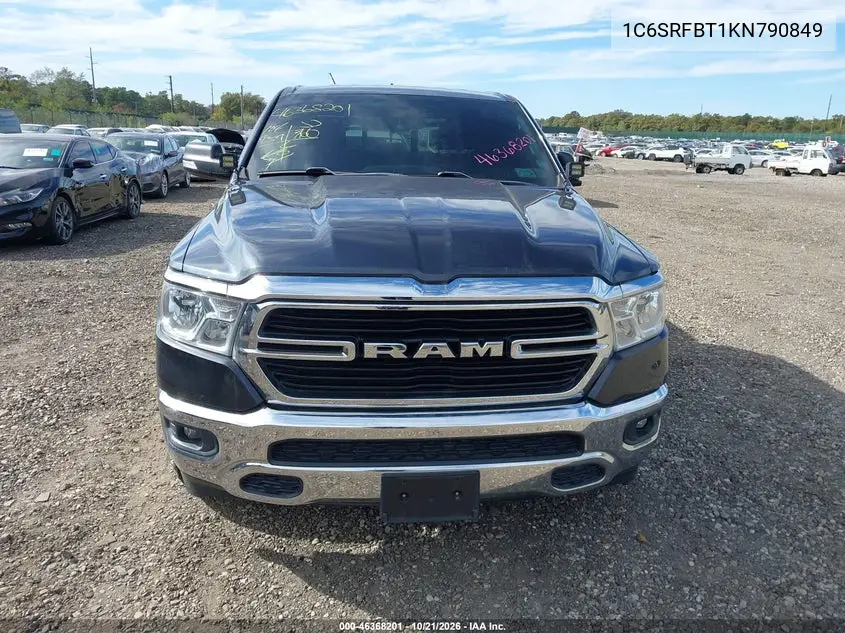 2019 RAM 1500 VIN 1C6SRFBT1KN790849 — фото 12