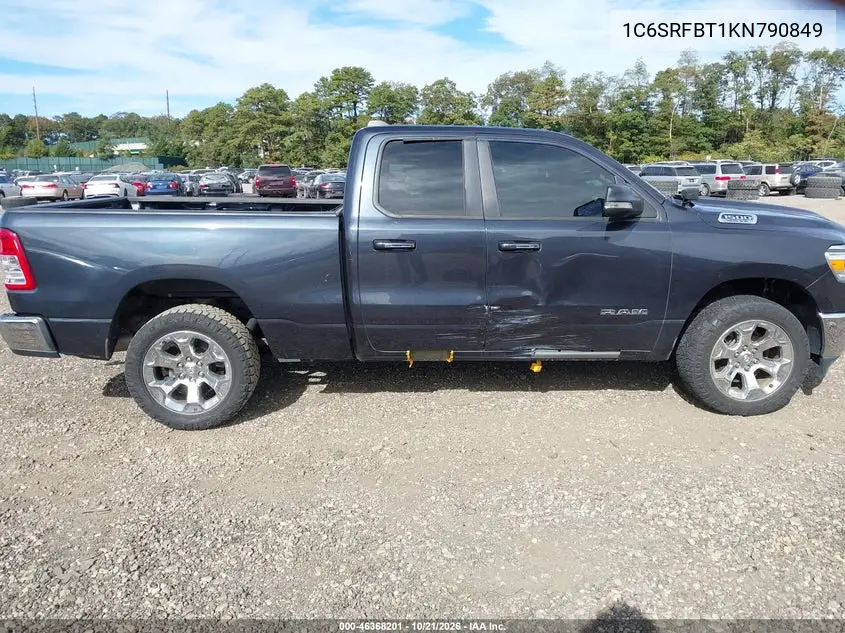2019 RAM 1500 VIN 1C6SRFBT1KN790849 — фото 13