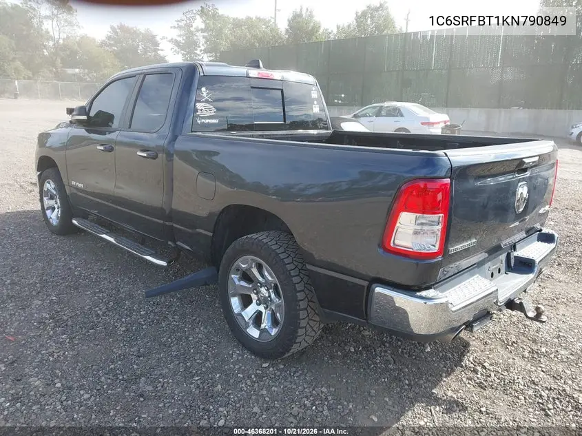 2019 RAM 1500 VIN 1C6SRFBT1KN790849 — фото 3