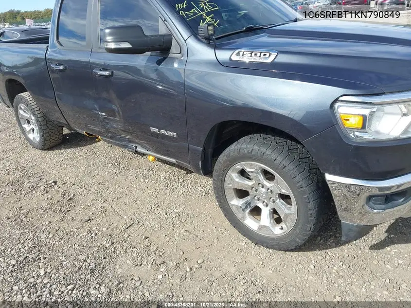 2019 RAM 1500 VIN 1C6SRFBT1KN790849 — фото 6