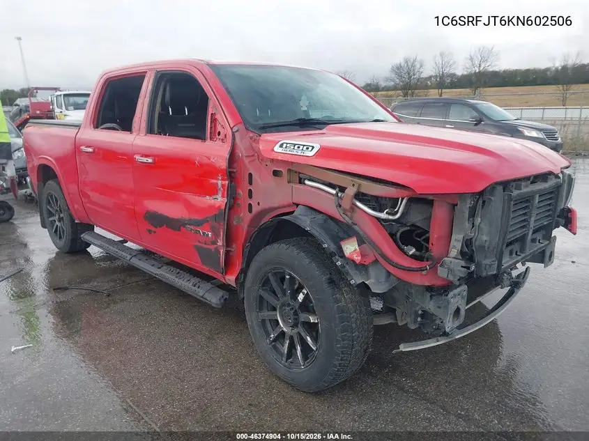 RAM 1500 2019, VIN 1C6SRFJT6KN602506