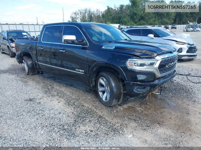 RAM 1500 2019, VIN 1C6RREHT5KN557265