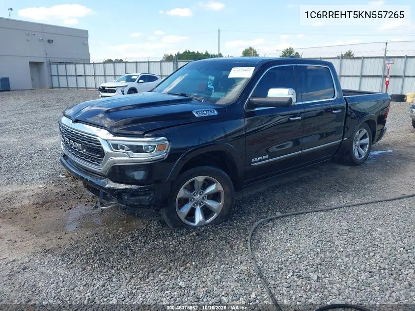 2019 RAM 1500 VIN 1C6RREHT5KN557265 — фото 2