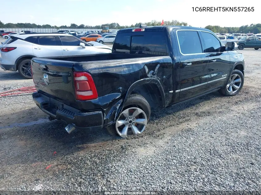 2019 RAM 1500 VIN 1C6RREHT5KN557265 — фото 4